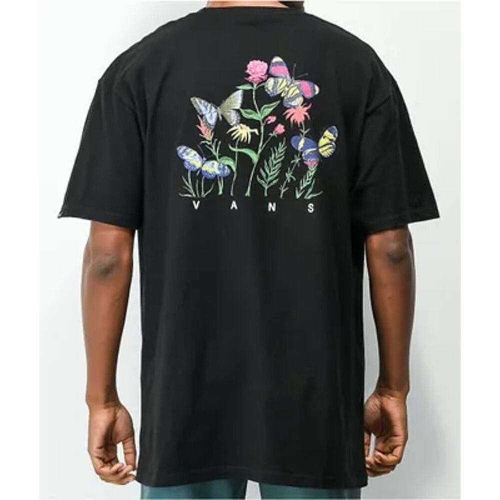 Vans 90s buttery trip sz M classic iconic fit t shirt skater emo indie EUC